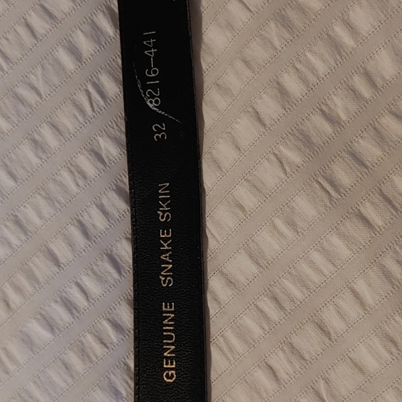 Women's Genuine Snake Skin belt - Picture 5 of 5